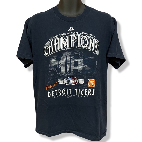 2006 Detroit Tigers T-Shirt - Picture 1 of 3